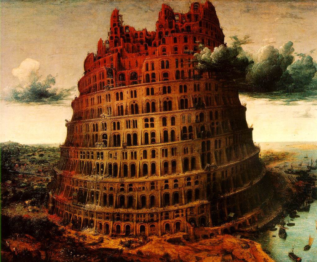 Pieter Brueghel st.: Malá babylonská věž