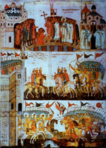 Obrana Novgorodu, neznámý autor, 15. st.