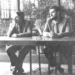 Andrej Tarkovskij a Vadim Moroz, březen 1984