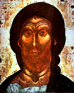 Kristus s planoucíma očima, neznámý autor, 14. st.